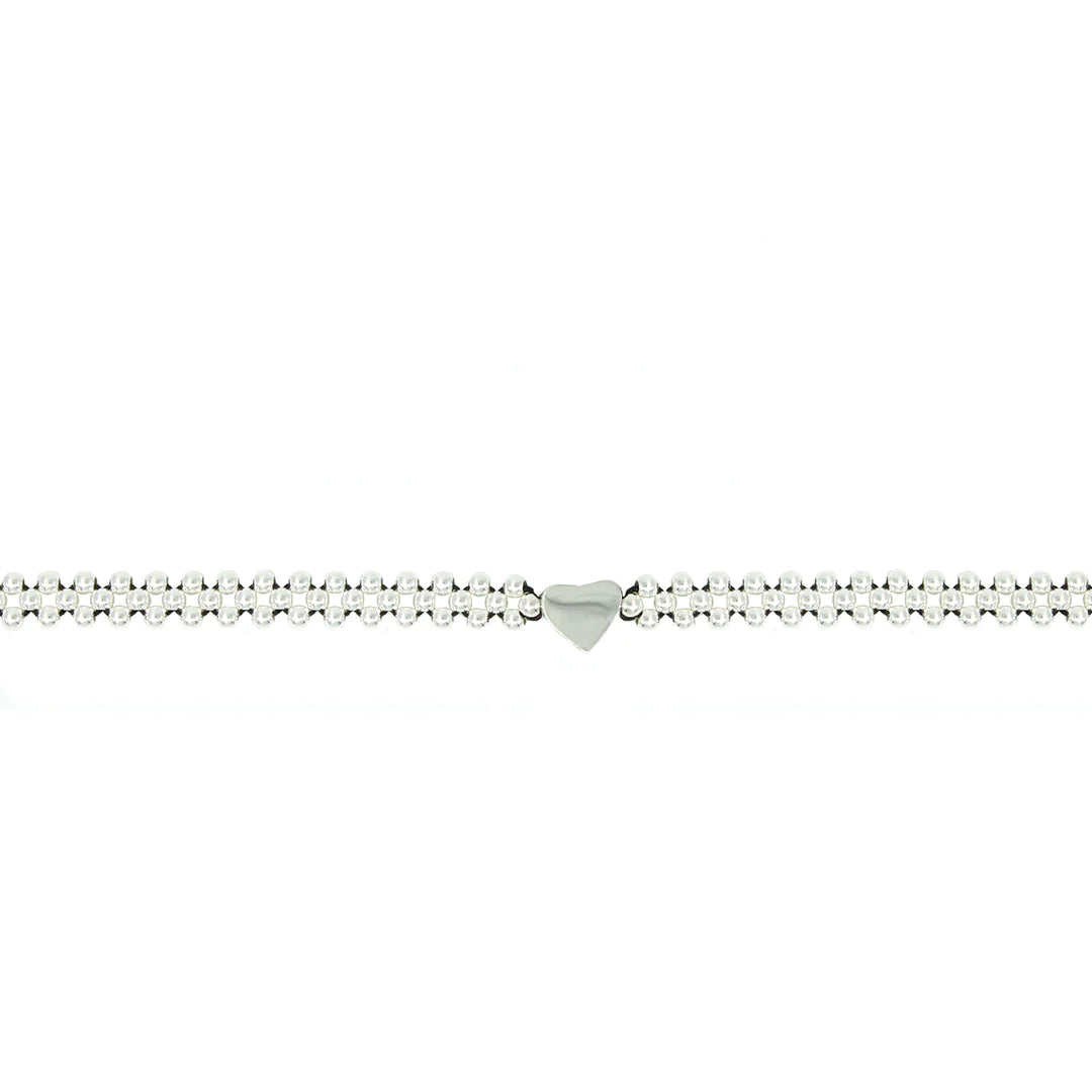 choker de plata .925 gargantilla glowa ajustable 